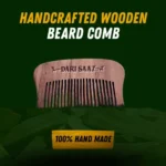 Dari Saaz Premium Wooden Beard Comb