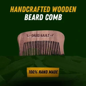 Dari Saaz Premium Wooden Beard Comb